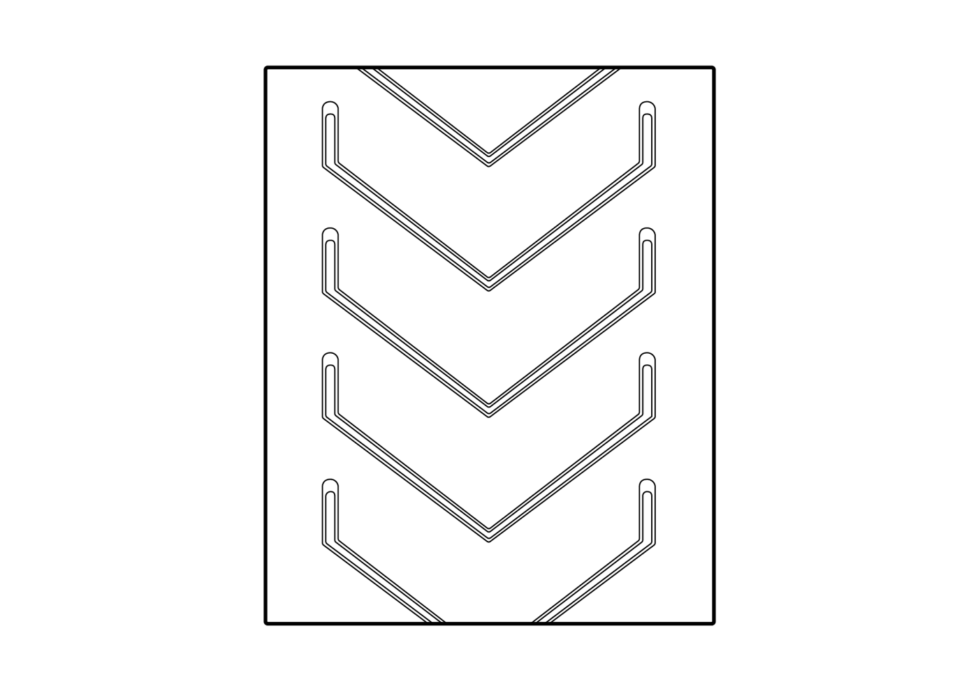 Chevron Nervio 15mm